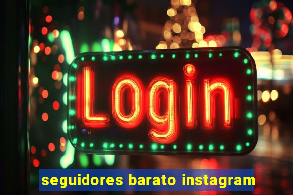 seguidores barato instagram