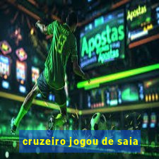 cruzeiro jogou de saia