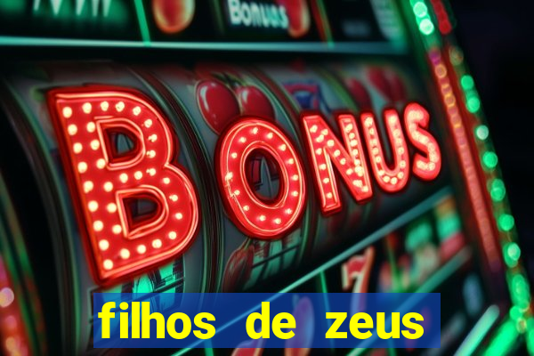 filhos de zeus mitologia grega