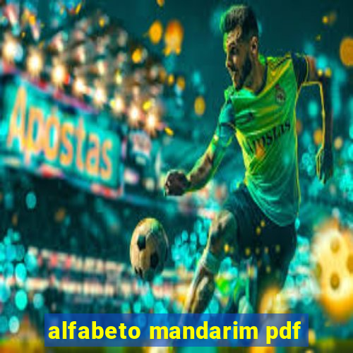 alfabeto mandarim pdf