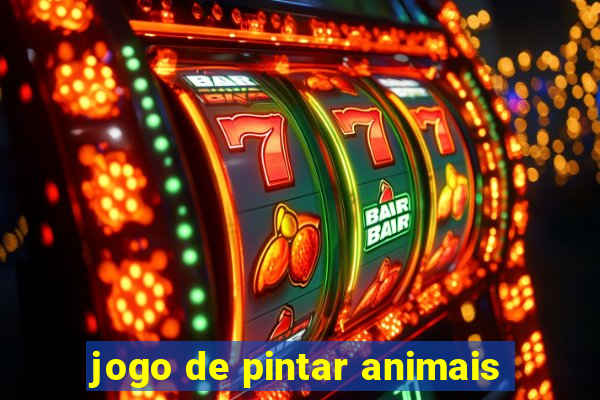 jogo de pintar animais