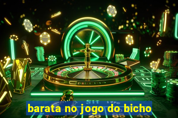 barata no jogo do bicho