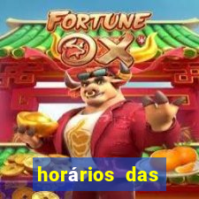 horários das plataformas de jogos